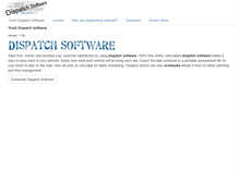 Tablet Screenshot of dispatch-software.org